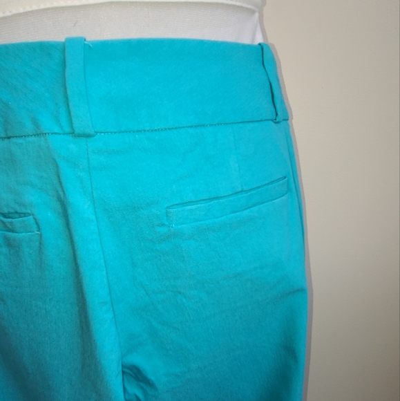 The Limited Aqua Colored Extra Stretch Style Pant - Picture 4 of 8